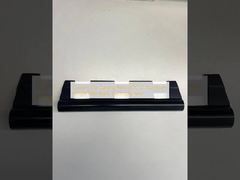 कस्टम डाई कास्टिंग पार्ट्स ADC 12 एल्यूमिनियम हिंज ब्लैक इलेक्ट्रोफोरेसिस के साथ