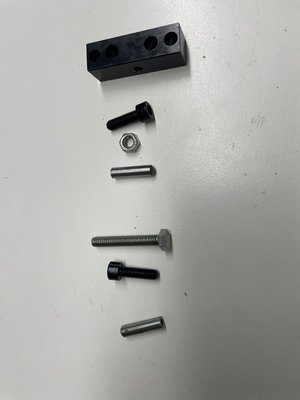 इकट्ठा स्टील ब्लॉक मशीनिंग पार्ट्स और घटकों